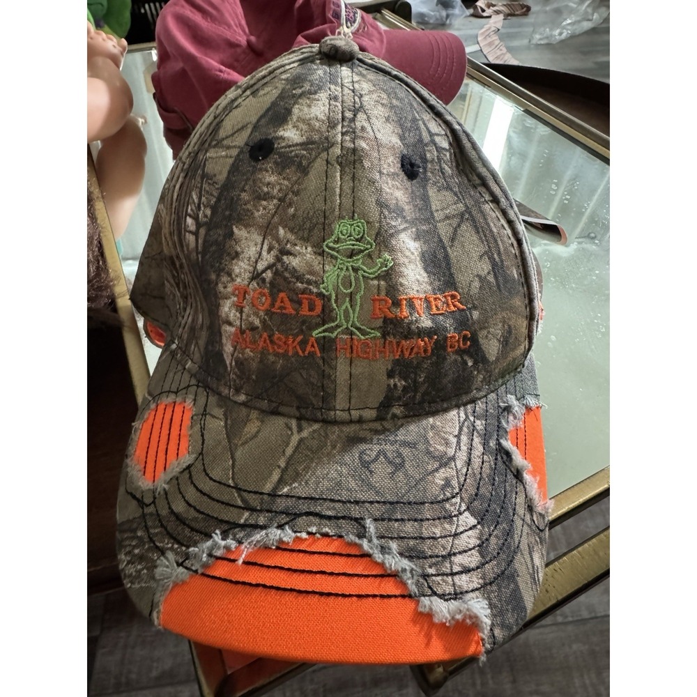 Camo Hat Toad River Alaska Highway BC